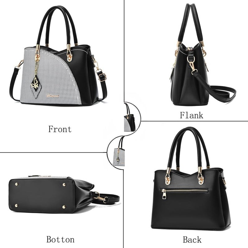 SiMYEER Purses and Handbags Top Handle Satchel Shoulder Bags Messenger Tote Bag for Ladies - Image 3